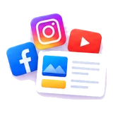 Social Media Design icon
