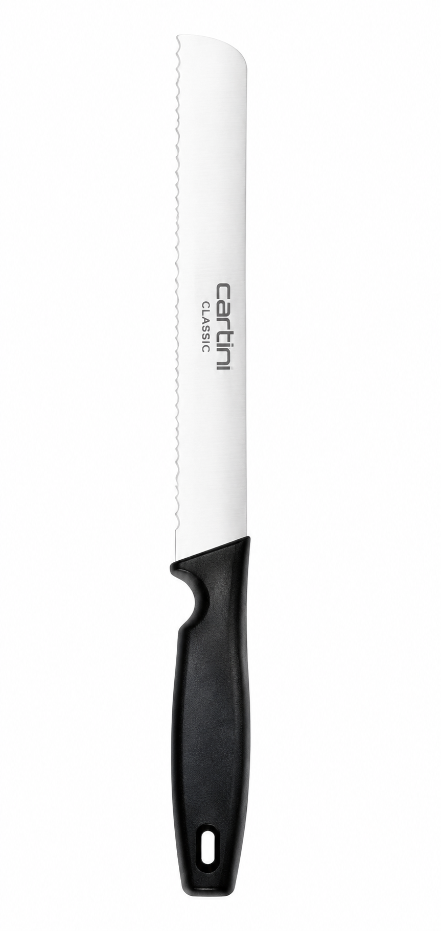 Godrej Cartini Classic Bread Knife Micro Serrations 12" - Black (6969)