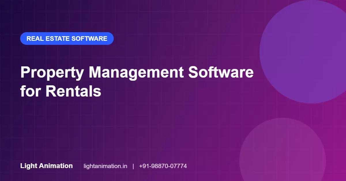 Property Management Software: Rent Collection, Tenants and Maintenance in One Place Property Management Software: Rent Collection, Tenants and Maintenance in One Place