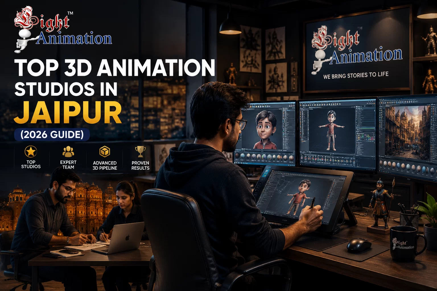 Top 3D Animation Studios in Jaipur (2026 Guide)