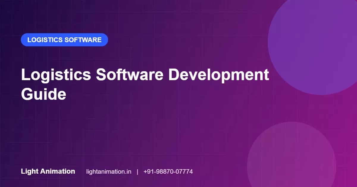 Logistics Software Development: Systems for Transporters, 3PLs and Courier Companies Logistics Software Development: Systems for Transporters, 3PLs and Courier Companies