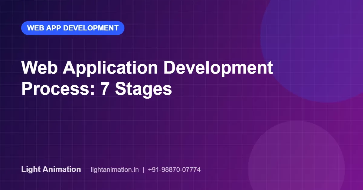 Web Application Development Process: 7 Stages From Idea to Launch Web Application Development Process: 7 Stages From Idea to Launch