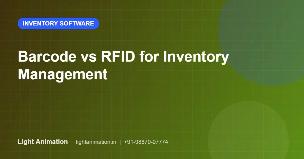 Barcode vs RFID for Inventory: Which Should Your Business Use? Barcode vs RFID for Inventory: Which Should Your Business Use?