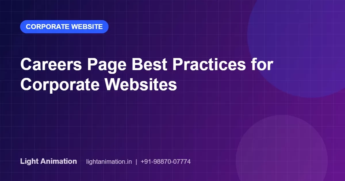 Careers Page Best Practices: Turn Your Corporate Website Into a Hiring Engine Careers Page Best Practices: Turn Your Corporate Website Into a Hiring Engine