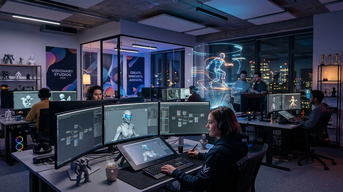 Animation Trends in 2026: AI, 3D & Motion Graphics in the USA