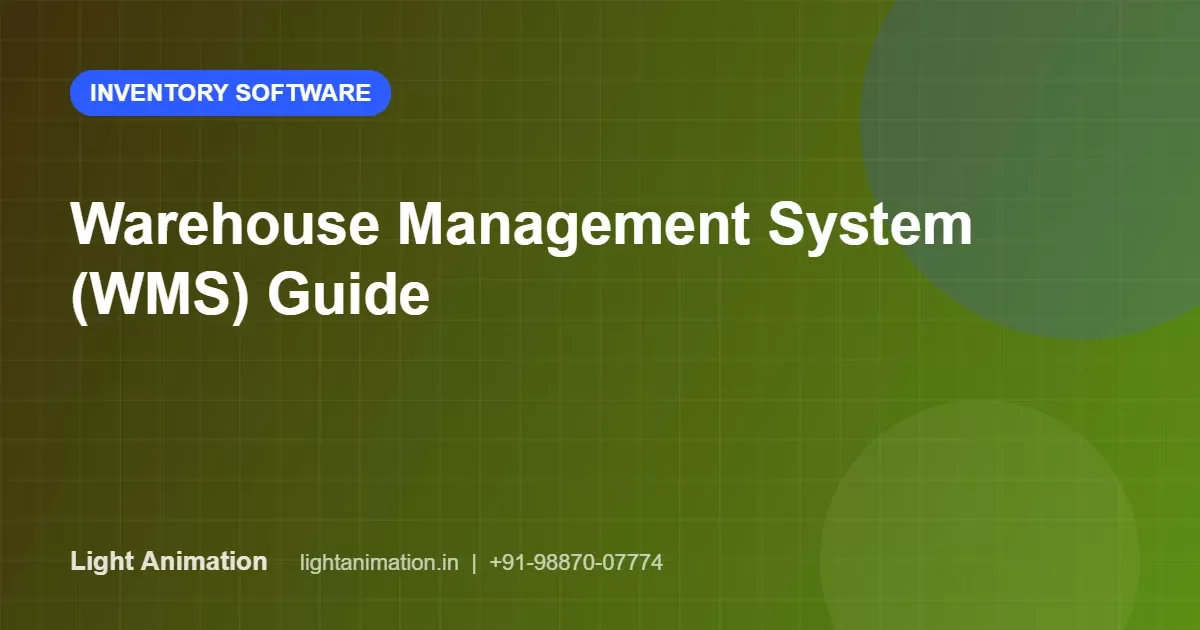 Warehouse Management System (WMS): When You Need One and What It Does Warehouse Management System (WMS): When You Need One and What It Does